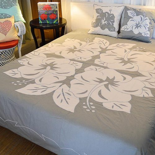 Duvet Cover Set Tifaifai Appliqué Fara